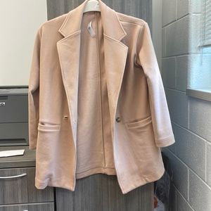 Light tan Banana Republic Factory Soft Blazer